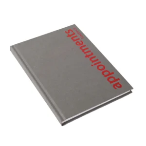 Agenda Appointment Book Freelance - Grey (AB-FL-06)