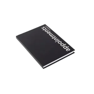 Agenda Appointment Book Freelance - Black (AB-FL)