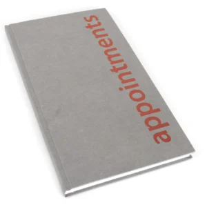 Agenda Appointment Book 3 Assistant - Grey (AB3-06)