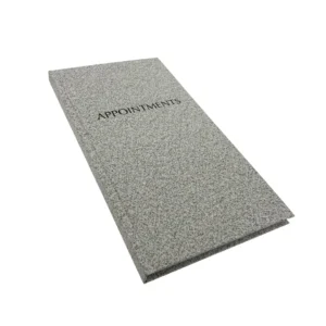 Agenda Appointment Book 3 Assistant - Stone Grey (AB3-06-2)