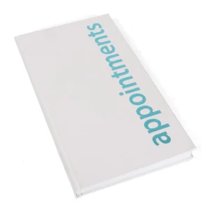Agenda Appointment Book 3 Assistant - White (AB3-B)