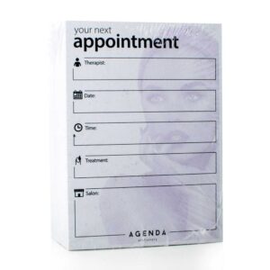 Agenda Appointment Cards - Therapist - Purple/White (AP8N)