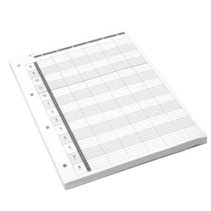 Agenda Loose Leaf Refill Pages (LL6)