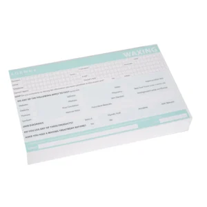 Agenda Record Cards - Waxing