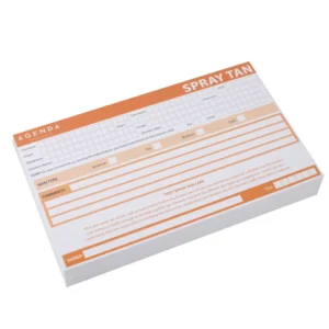 Agenda Record Cards - Spray Tan