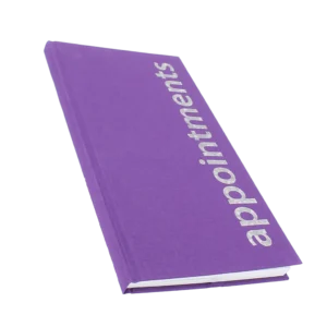 Agenda Appointment Book 3 Assistant - Purple (AB3-Purple)