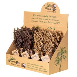 Head Jog 19 Coconut Brush Display Set