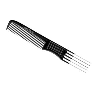 Headjog 204 Metal Pin Comb - Black