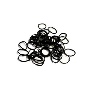 Head Jog Rubber Bands - Black